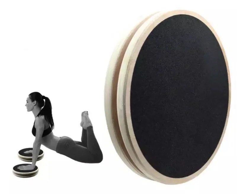 Disco Rotador de Madera con antideslizante de 28 cm