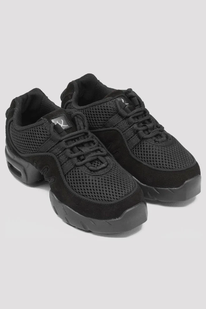 Zapatillas BLOCH Boost - Zapatillas de baile con suela dividida y malla Boost (S0538L-BLK)